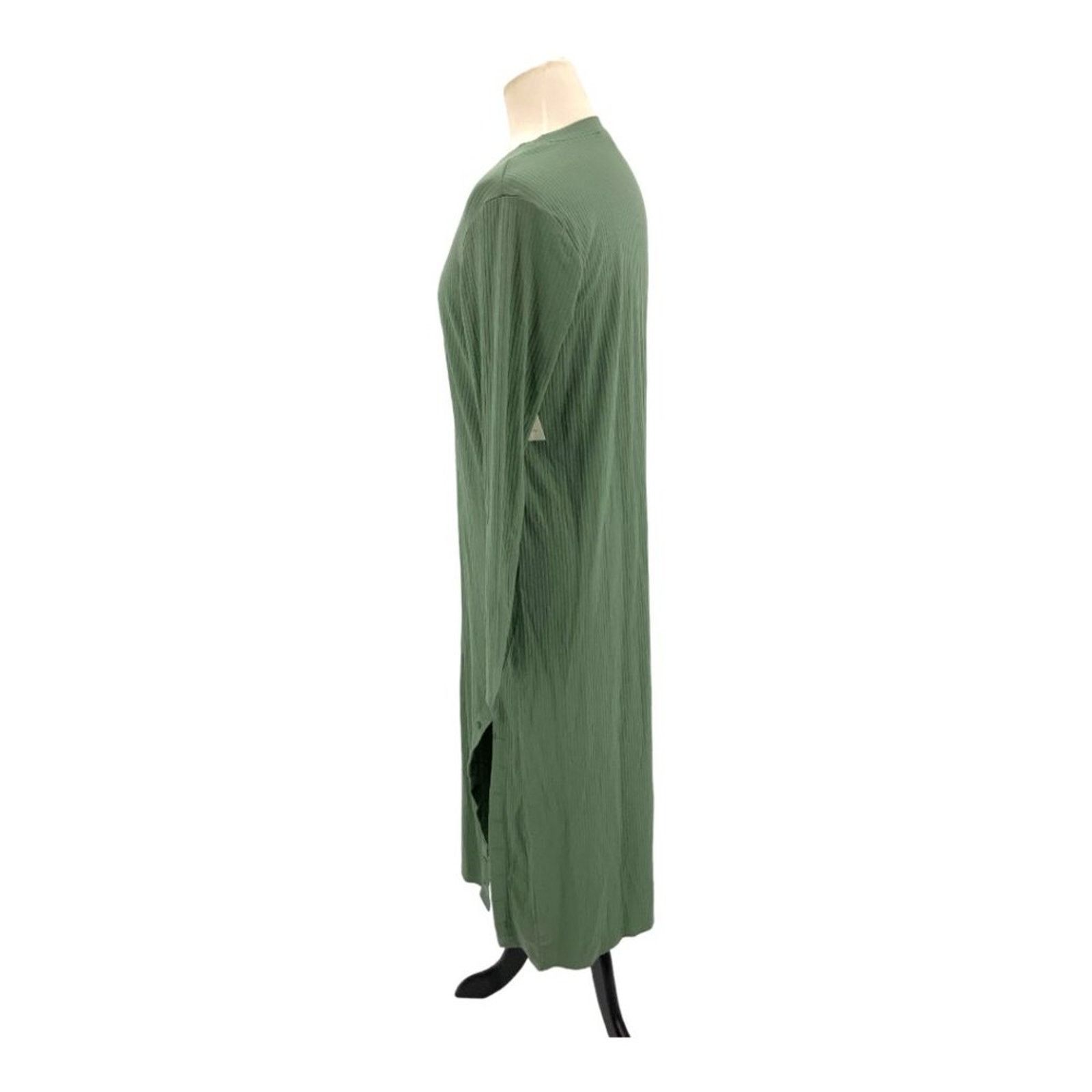 Other Open Edit Long Sleeve Lounge Dress Green Size Large NWT Size L / US 10 / IT 46 - 6 Thumbnail
