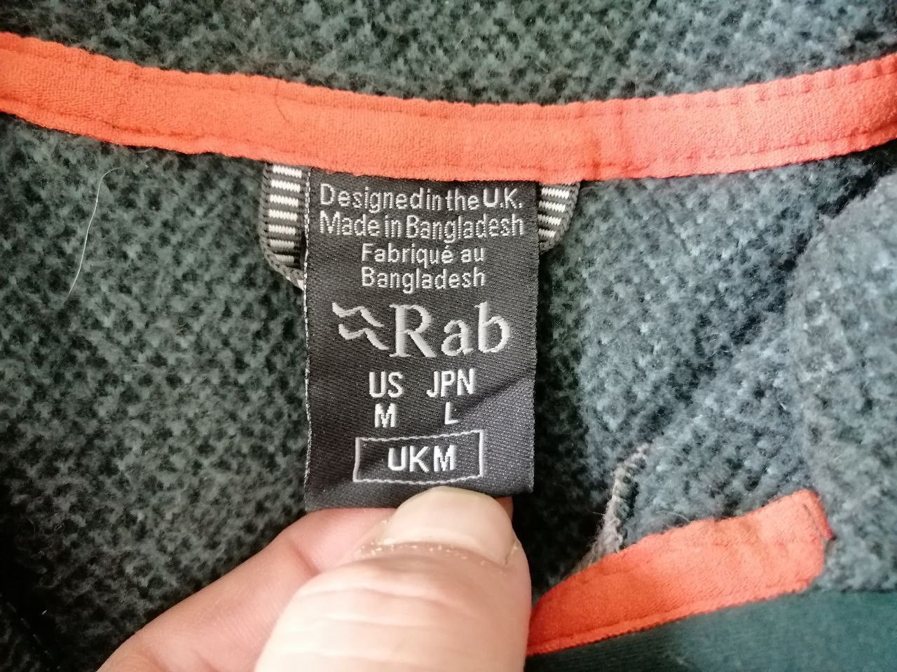 Rab RAB Quest Men's Hooded Fleece Jacket Size M Size US M / EU 48-50 / 2 - 5 Thumbnail