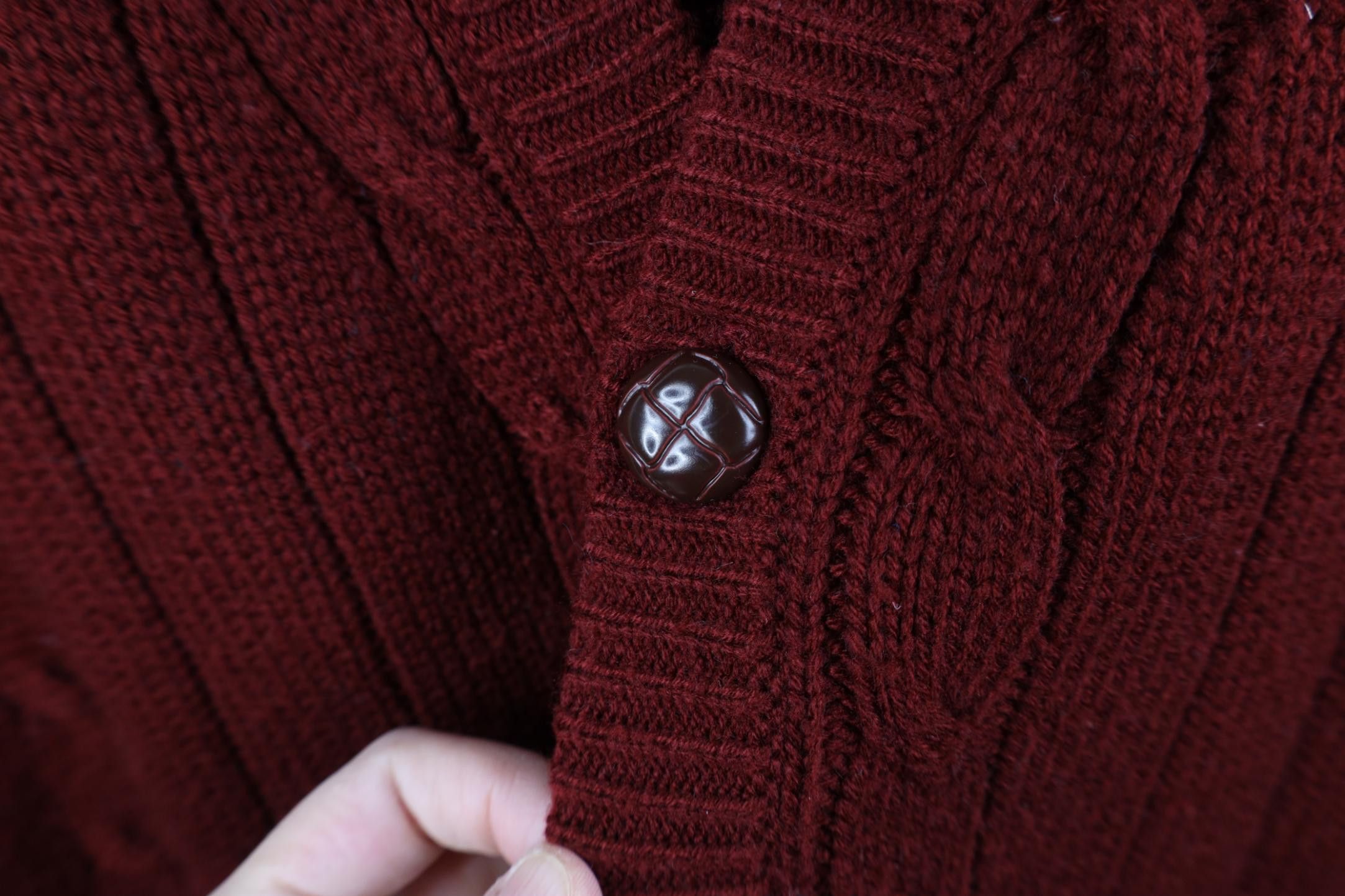 Vintage Vintage 90s Streetwear Ribbed Knit Cardigan Sweater Vest Size US XL / EU 56 / 4 - 6 Thumbnail