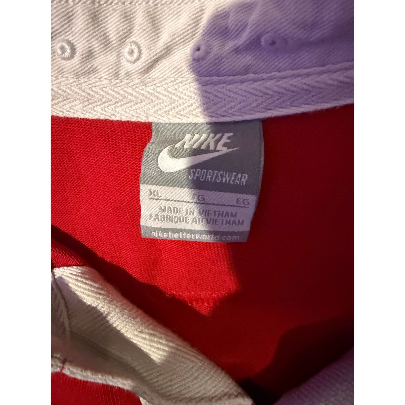 Nike True Vintage Nike Longsleeve Rugby Size US L / EU 52-54 / 3 - 2 Thumbnail