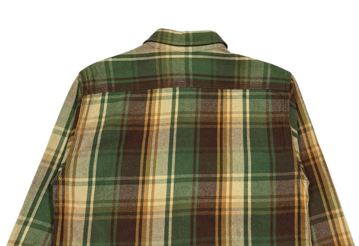 Japanese Brand Houston Union Made Tartan Flannel Button Ups Shirt Size US M / EU 48-50 / 2 - 12 Thumbnail