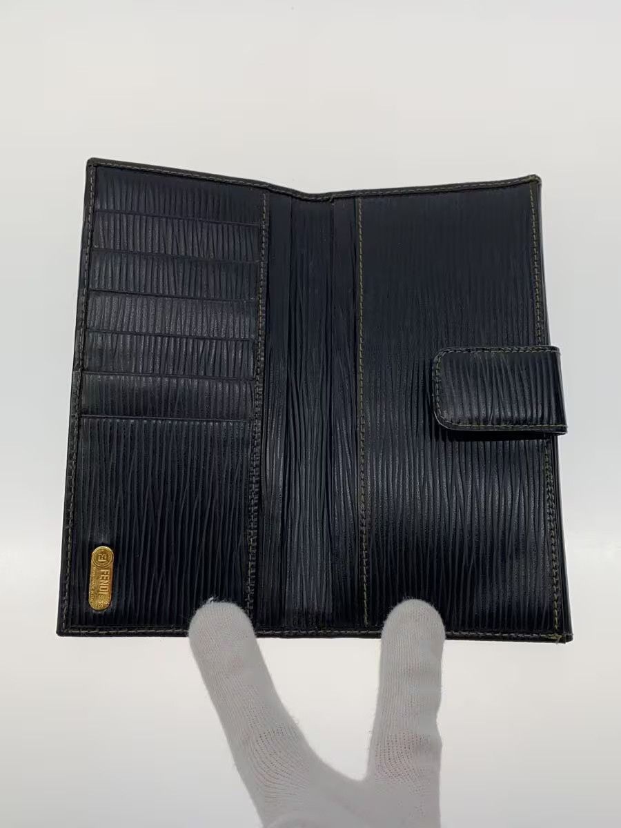 Fendi Fendi Leather Long Wallet Black Size ONE SIZE - 4 Thumbnail