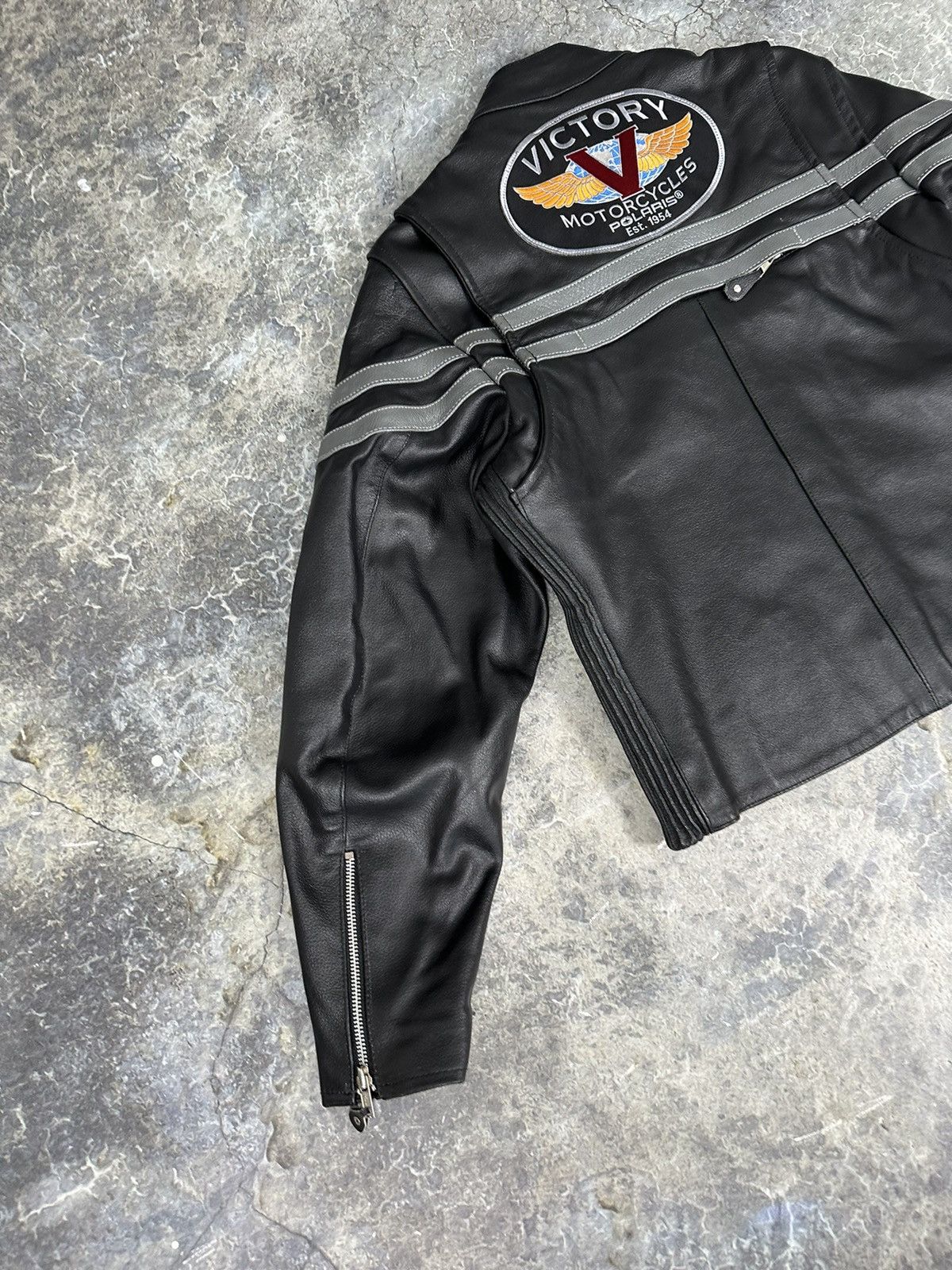 Vintage Vintage Victory Motorcycle Jacket Size US S / EU 44-46 / 1 - 2 Thumbnail
