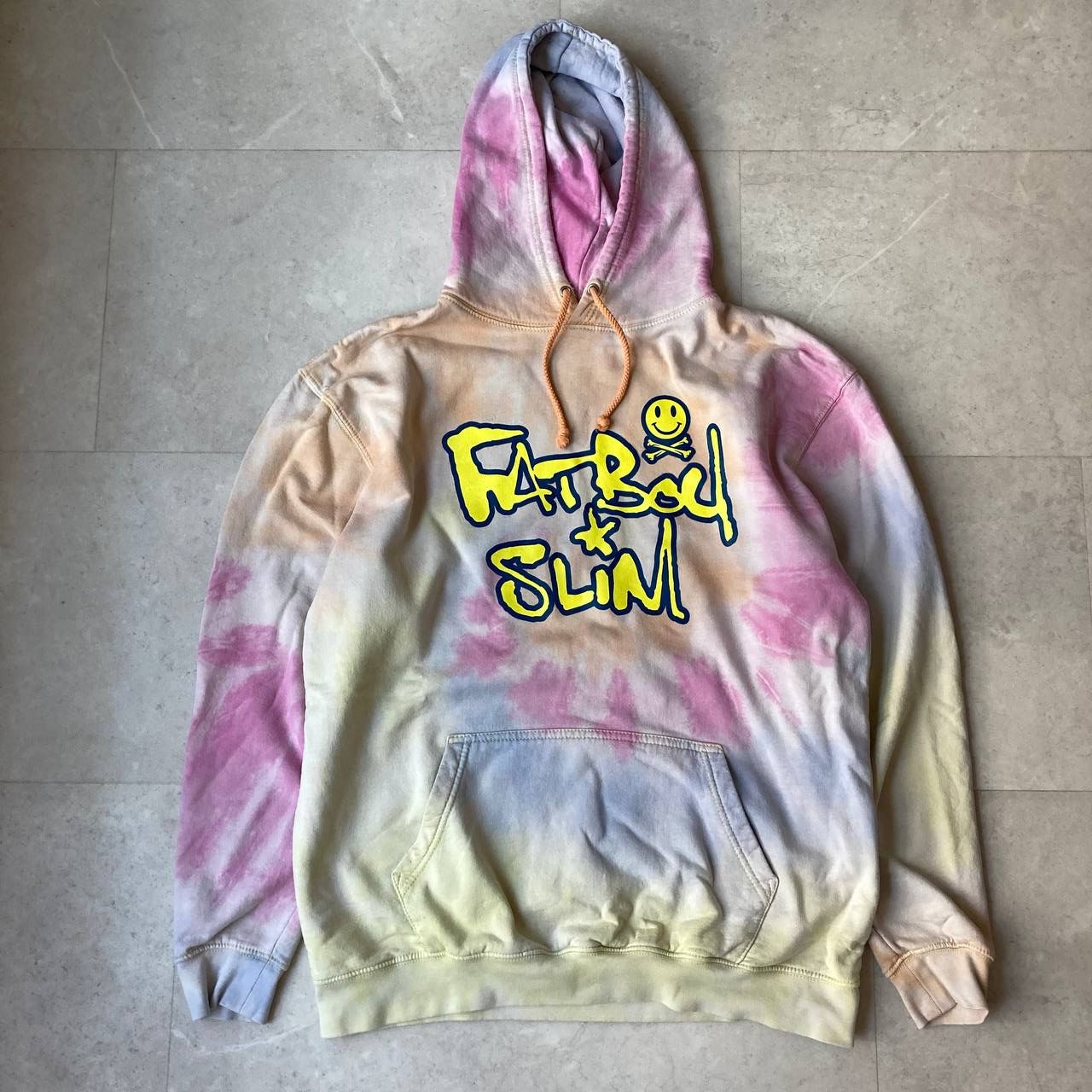 Rap Tees Vintage Fatboy Slim Electronic Tie Dye Hoodie Size US XL / EU 56 / 4 - 1 Thumbnail