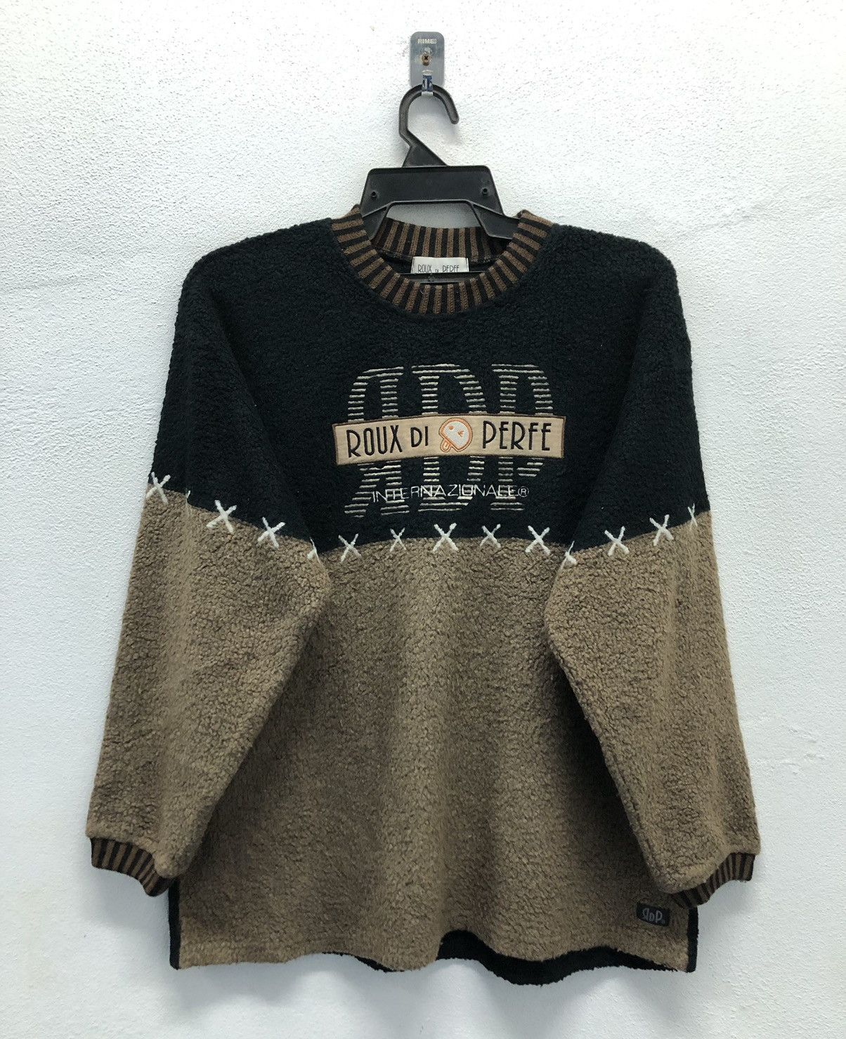 Japanese Brand Vintage Roux Di Perfe Internazionale Made In Japan Knitwear Size US L / EU 52-54 / 3 - 1 Thumbnail