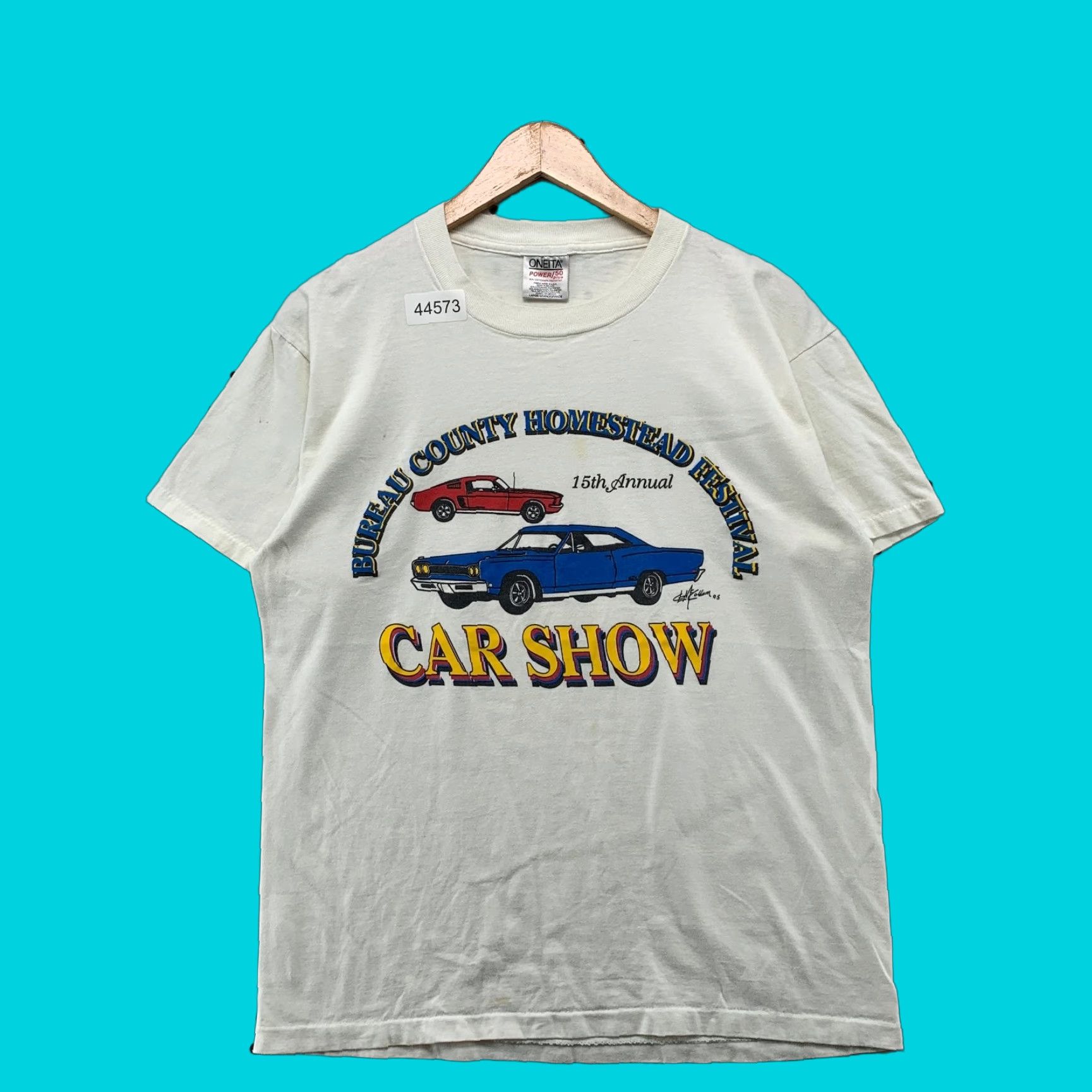 Vintage VINTAGE Classic Car Show Shirt Mens L White Buffalo County Homestead Festival Shirt Size US L / EU 52-54 / 3 - 1 Thumbnail