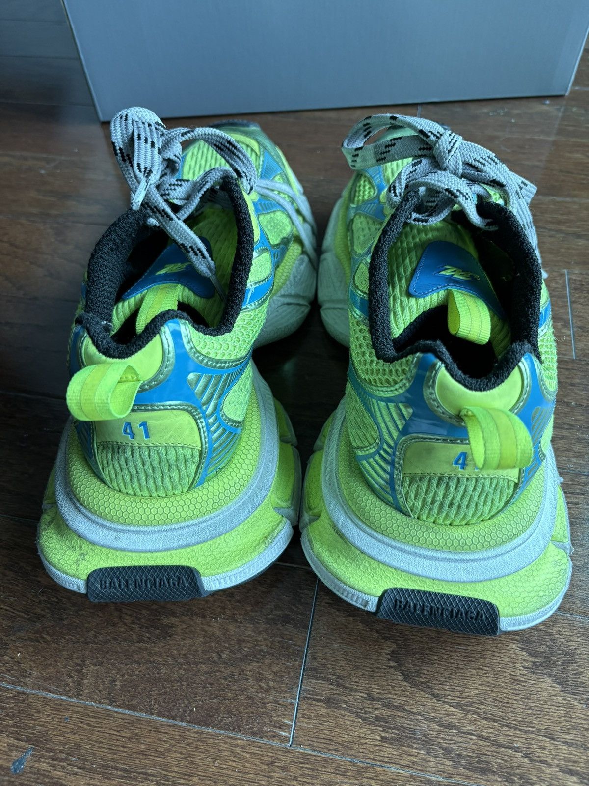 Balenciaga Balenciaga 3XL Green Yellow Blue Sneaker Size US 8 / EU 41 - 5 Thumbnail