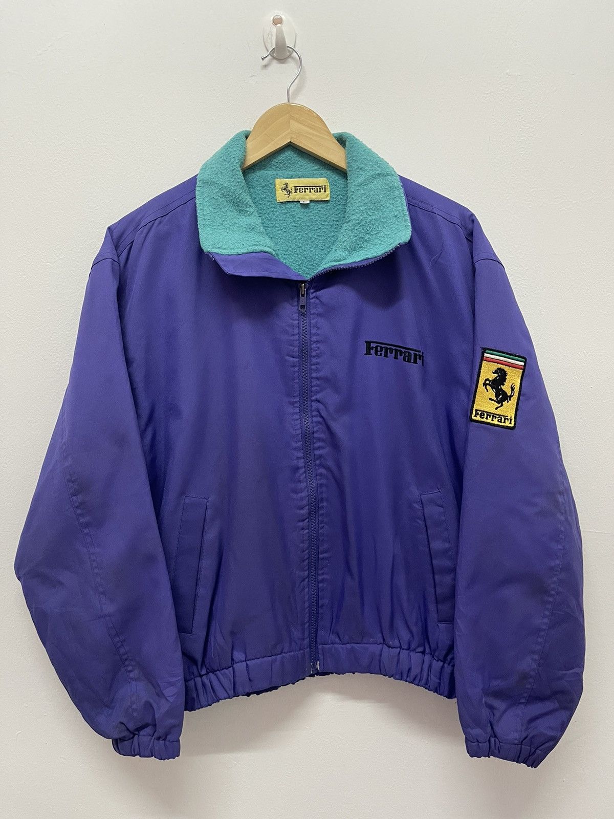 Ferrari Vintage FERRARI Bomber Jacket Michael Schumacer Size US L / EU 52-54 / 3 - 3 Thumbnail