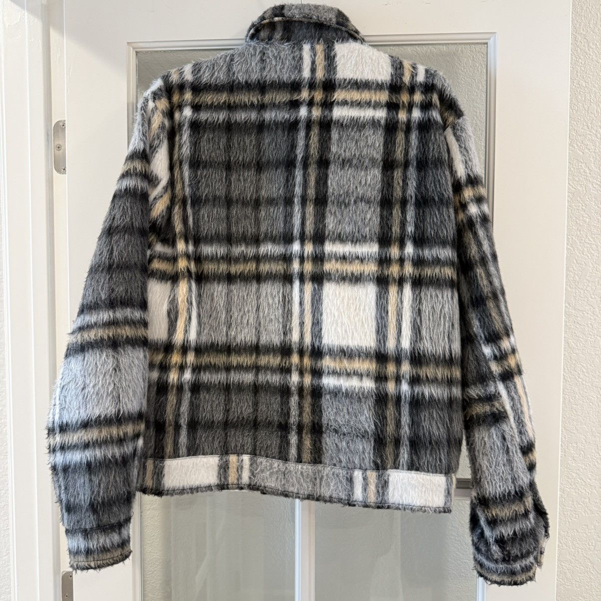 Forever 21 Forever 21 Men's Jacket Plaid Brushed Mohair Size Small Size US S / EU 44-46 / 1 - 7 Thumbnail