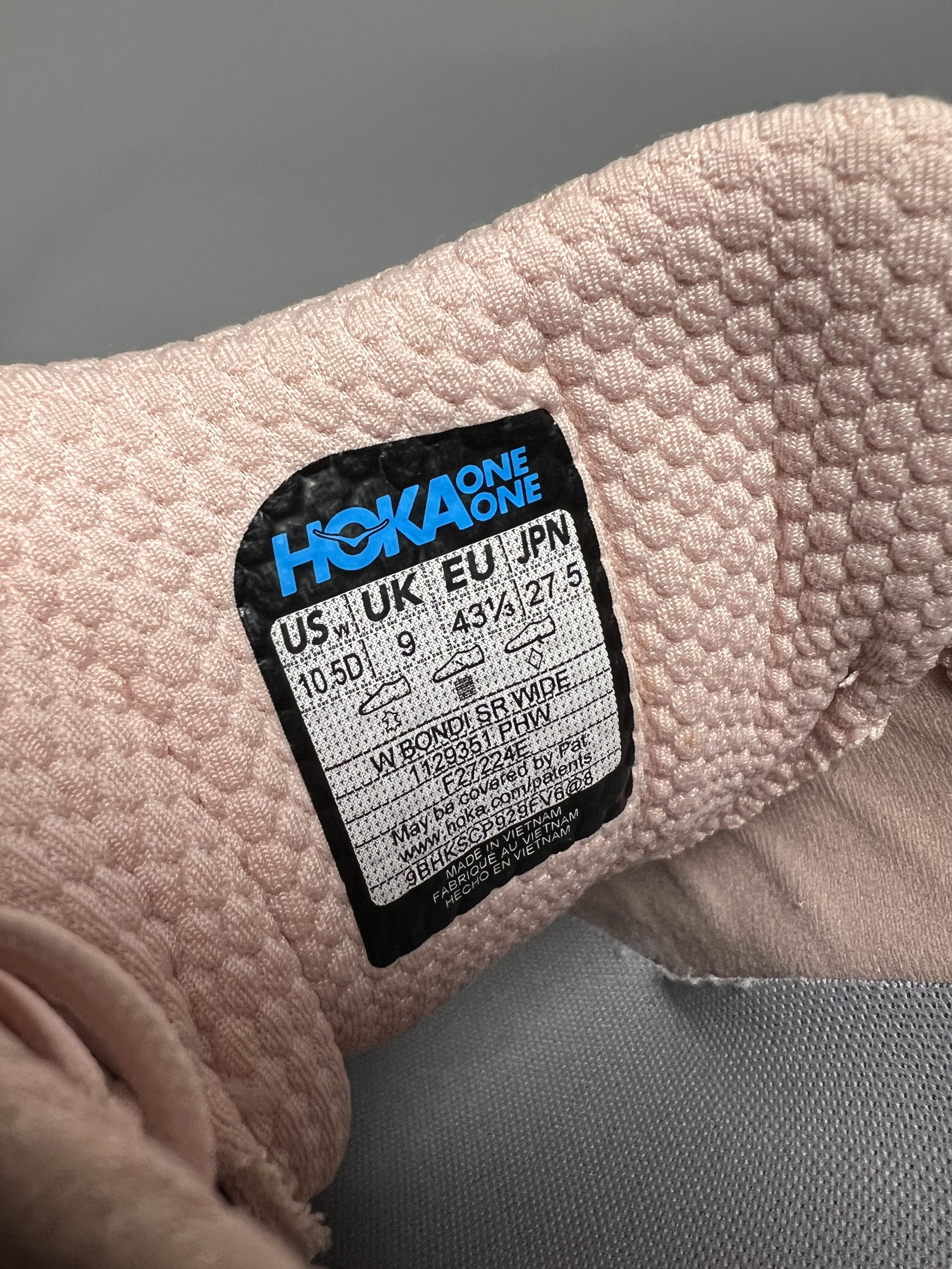 Hoka 10.5D Hoka One One Bondi SR Wide Running Shoes Walking Size US 10.5 / IT 40.5 - 9 Thumbnail