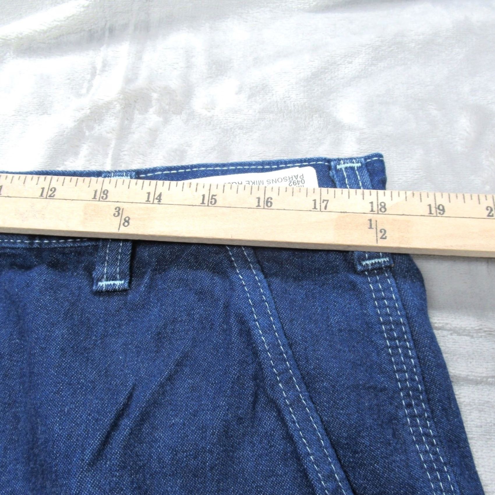 Carhartt Carhartt Baggy Jeans Mens 36x32 Dungaree Relax Boot Straight Dark Denim Work Size US 36 / EU 52 - 5 Thumbnail
