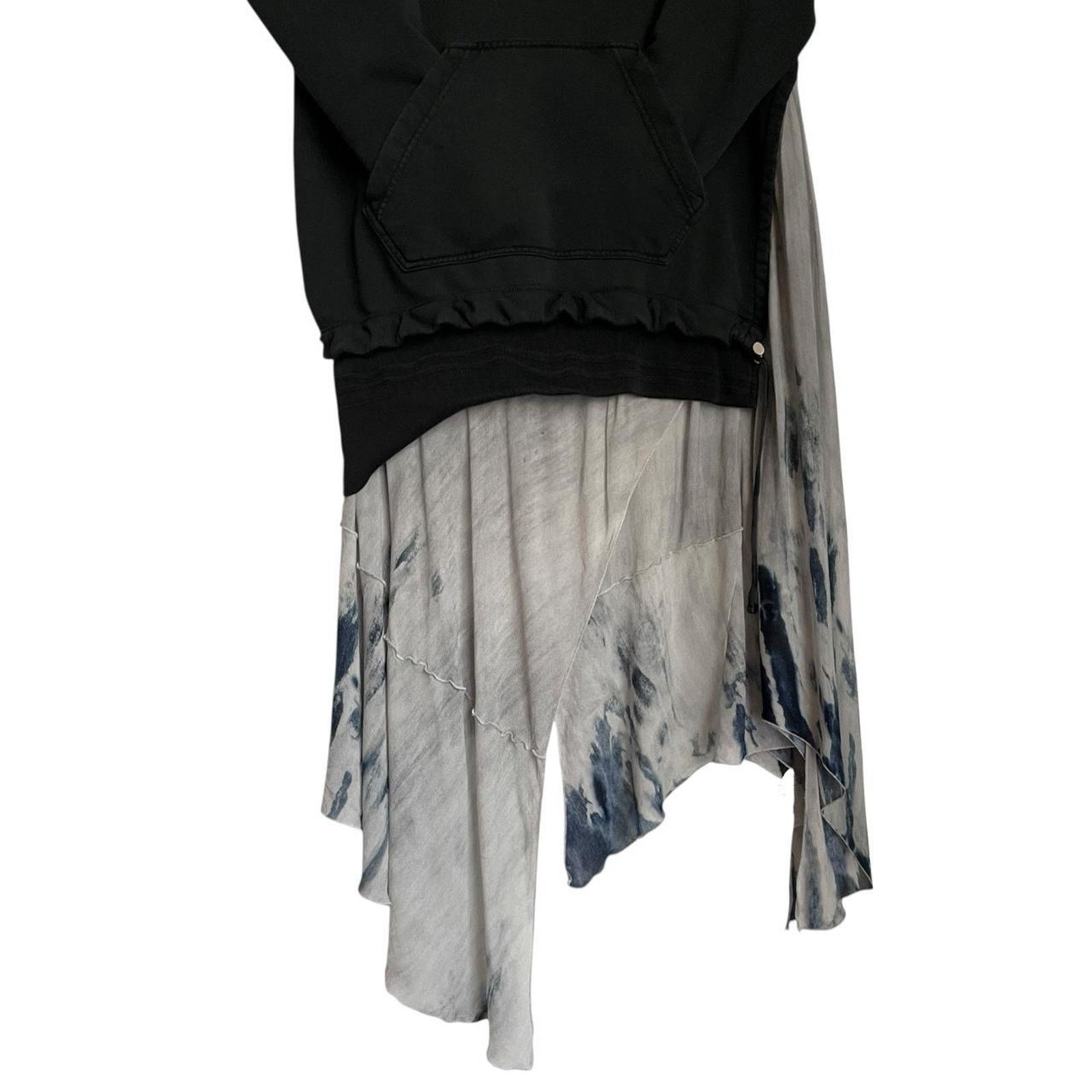 Diesel VTG Diesel hoodie dress with built in asymmetrical skirt XS Size XS / US 0-2 / IT 36-38 - 5 Thumbnail