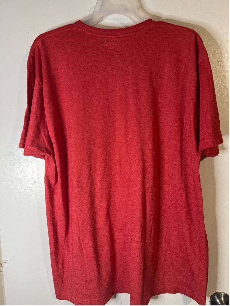 Disney Men's Disney Pluto USA Graphic T-Shirt XL Red Size US XL / EU 56 / 4 - 3 Thumbnail