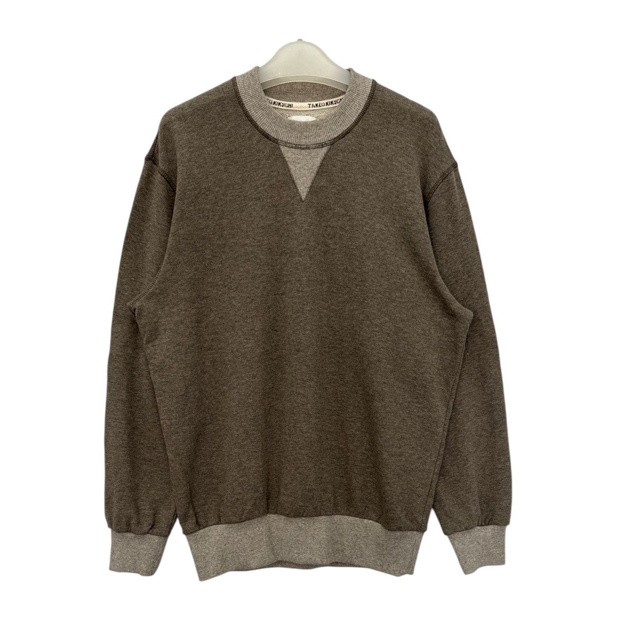 Japanese Brand 🔥 Vintage Japan Takeo Kikuchi Roundneck Sweatshirt - L Size US M / EU 48-50 / 2 - 1 Thumbnail
