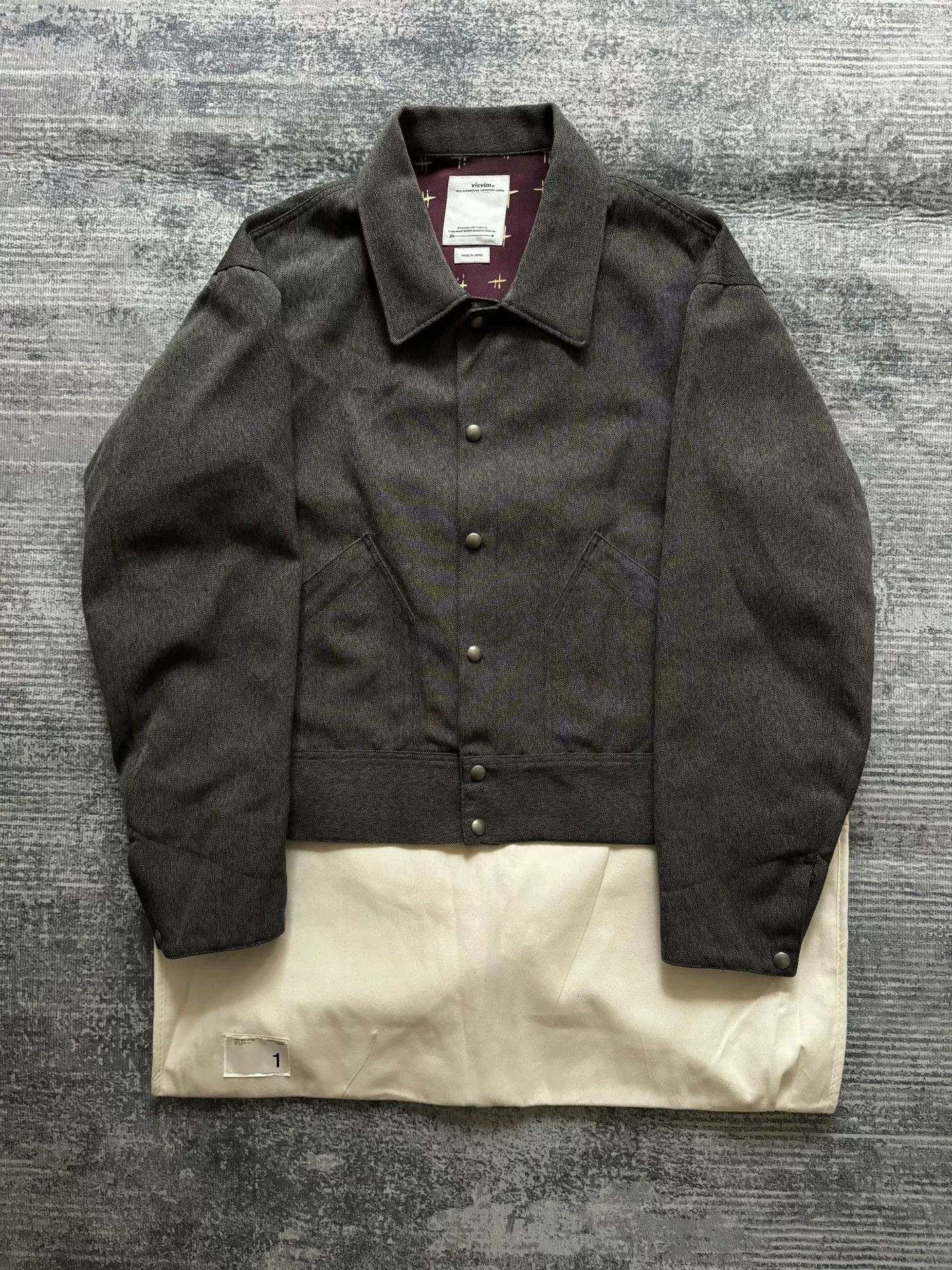 Visvim VISVIM ALPHA SHORT JKT (DRY PIQUE) | Grailed