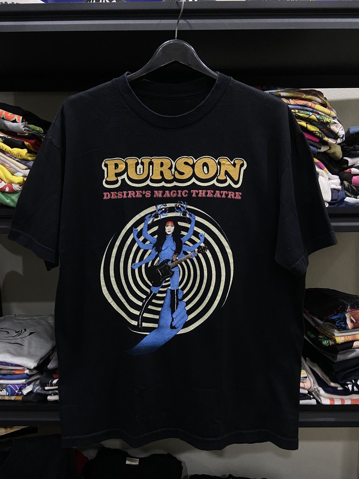 Band Tees Y2K PURSON Desire’s Magic Theatre Band rock Tour Tshirt Size US L / EU 52-54 / 3 - 1 Thumbnail