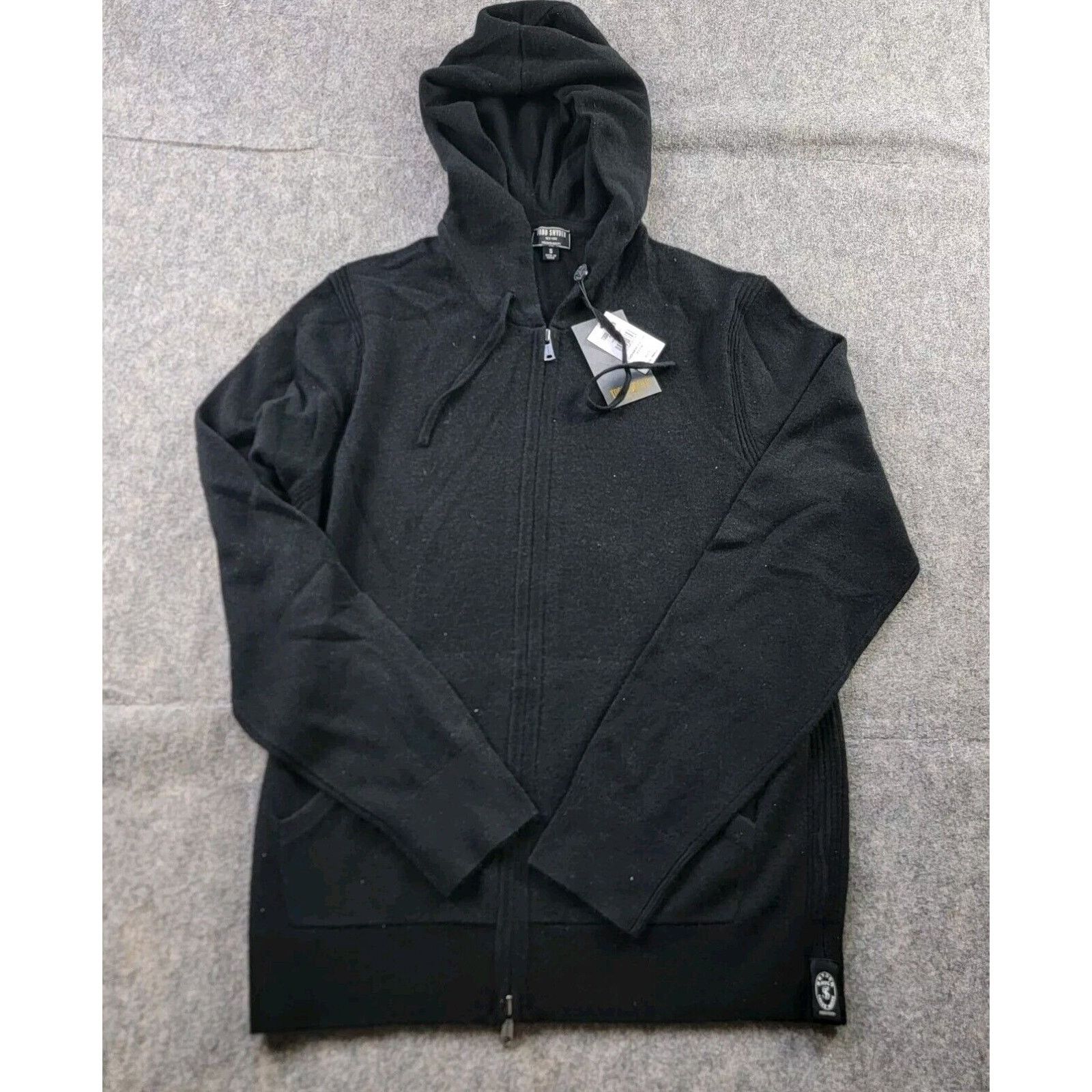 Todd Snyder Todd Snyder Full Zip Cashmere Hoodie size S Black SW6487696 Size US S / EU 44-46 / 1 - 2 Thumbnail