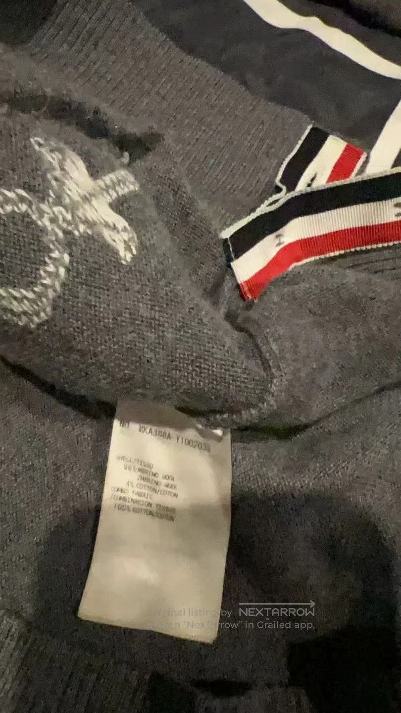 Thom Browne Thom Browne Matchstick Man Sweater. Size US S / EU 44-46 / 1 - 4 Thumbnail