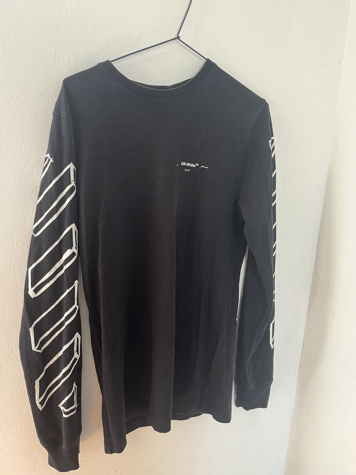 Off-White Off white long sleeve T-shirt Size US XS / EU 42 / 0 - 10 Thumbnail