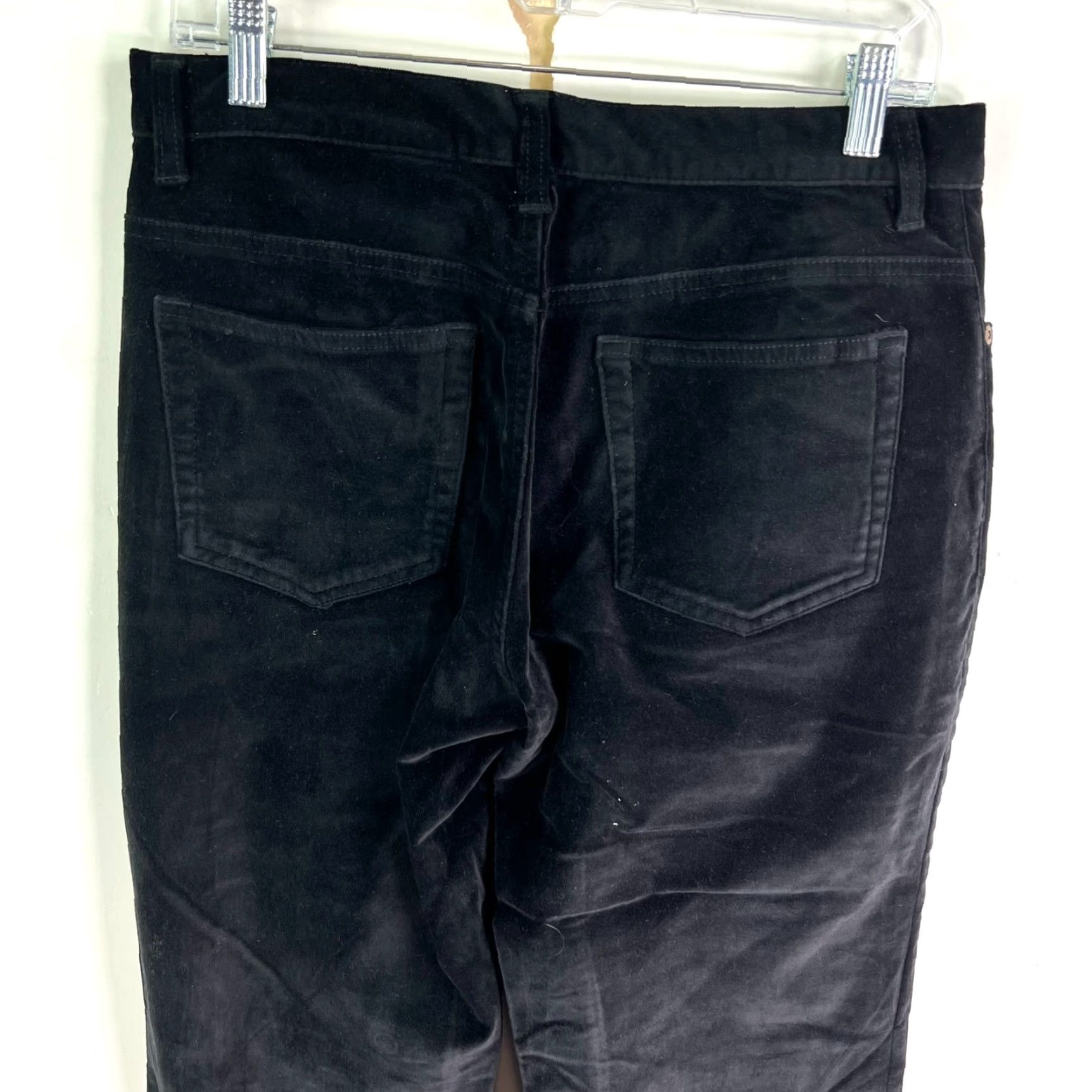 Eddie Bauer Eddie Bauer Jeans Womens Size 6 Bootcut Velour Stretch Black Vintage 32X33 Denim Regular Zip Rise Mid Inseam 33 Inches Logo Size 28" / US 6 / IT 42 - 5 Thumbnail