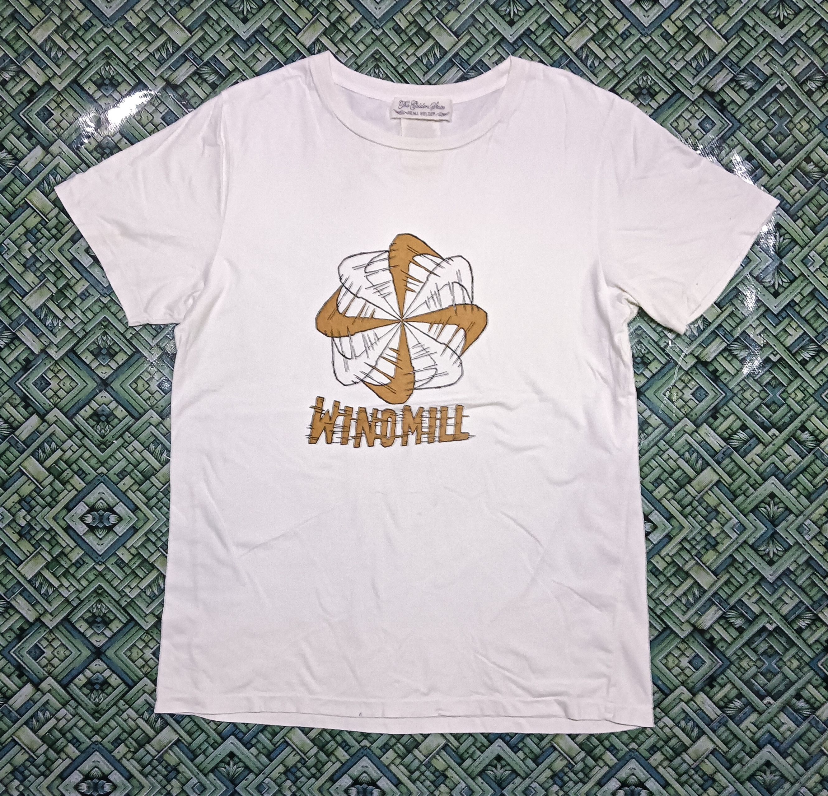 Japanese Brand Tshirt Remi Relief windmill Size US M / EU 48-50 / 2 - 1 Thumbnail