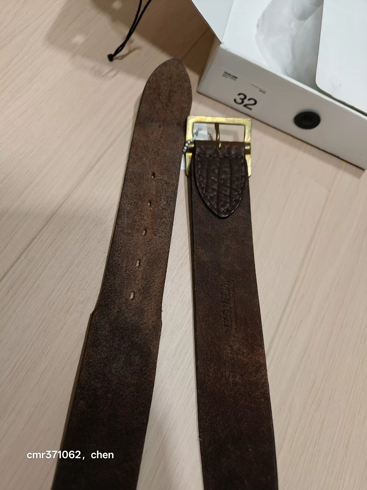 Visvim visvim 13aw yogi belt 50mm dk brown w32 new Size ONE SIZE - 5 Thumbnail