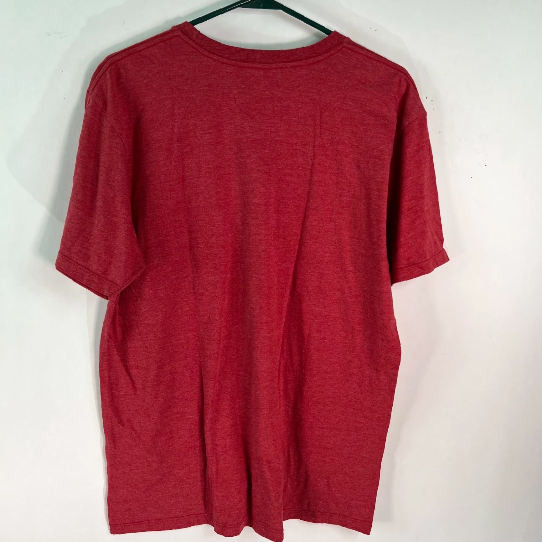 Vans Vans Mens Crew Neck Short Sleeves Pullover Red T Shirt Size L Size US L / EU 52-54 / 3 - 2 Thumbnail