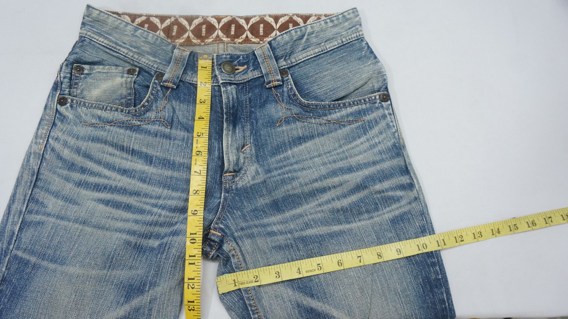 Japanese Brand Edwin XVS Japan Flared Bootcut Clawmark Jeans Size US 31 - 9 Thumbnail