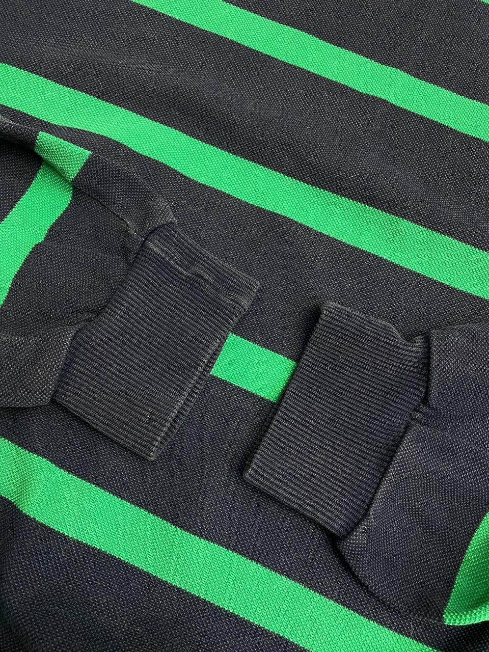 Lacoste Vintage La Chemise Lacoste Striped Sweatshirt Size US L / EU 52-54 / 3 - 7 Thumbnail
