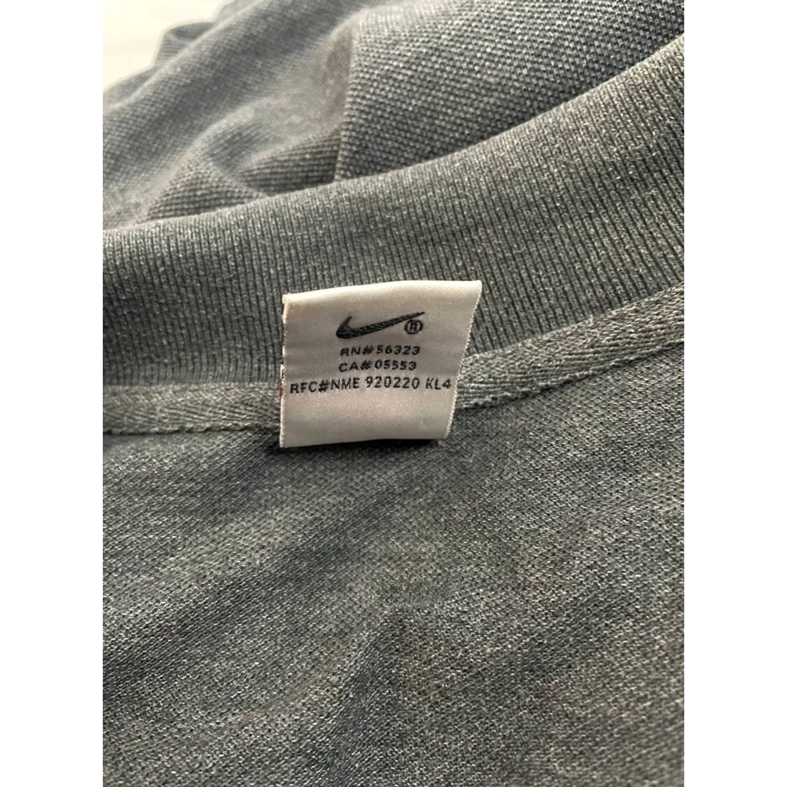 Nike Nike Polo Shirt Mens Size 2XL Gray Cotton Golf Comfort Short Sleeve Collared Size US XXL / EU 58 / 5 - 5 Thumbnail