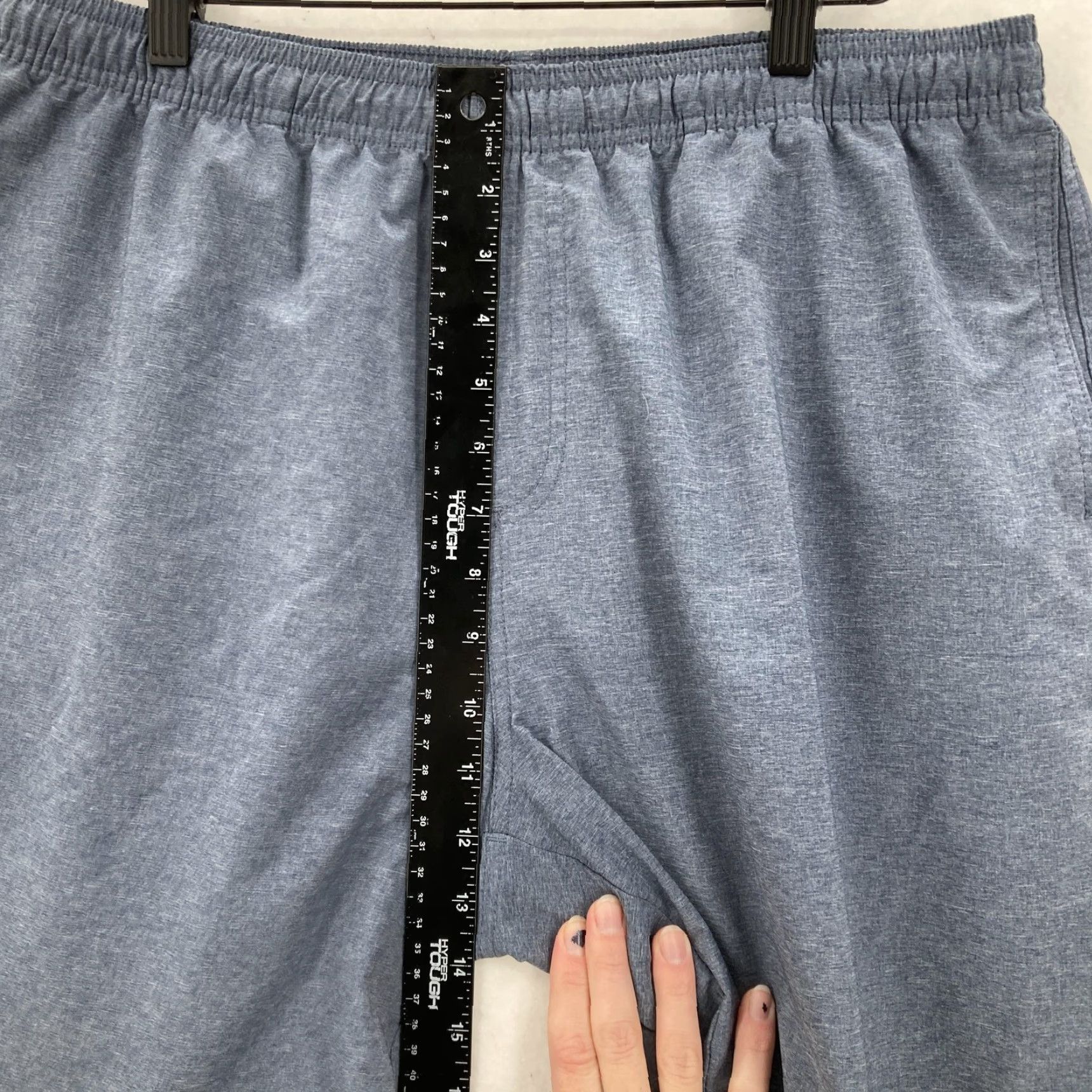 Chubbies Chubbies The Flint Gym Shorts 7” Mens Large Blue Stretch Performance Preppy Size US 33 - 6 Thumbnail
