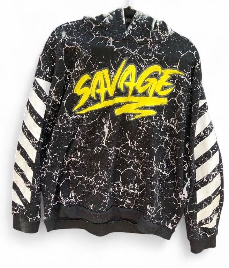 Other Savage Lightning All-Over Print Hoodie Size US L / EU 52-54 / 3 - 1 Thumbnail