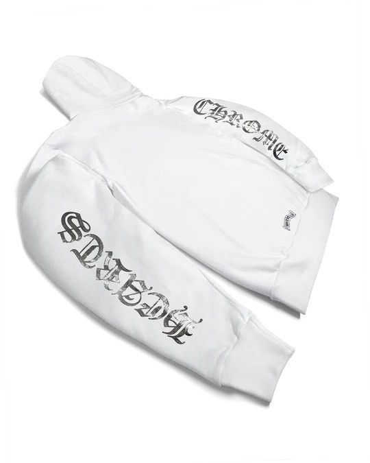 Chrome Hearts SMALL CHROME HEARTS WHITE FOIL PRINT HOODIE RARE ✅❤️ NEW 2026 Size US S / EU 44-46 / 1 - 5 Thumbnail