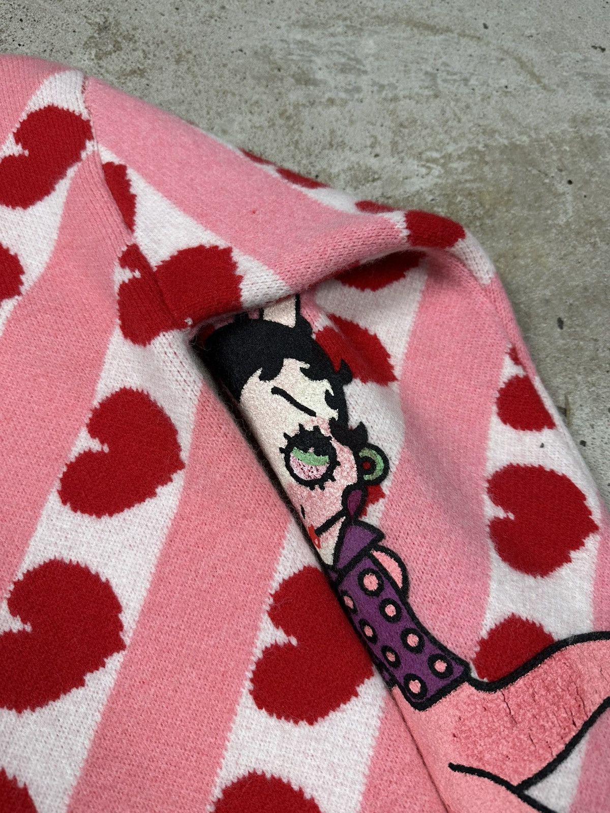 Cartoon Network × Vintage Vintage Y2K Betty Boop Cartoon Network Wool Sweater Size US L / EU 52-54 / 3 - 8 Thumbnail