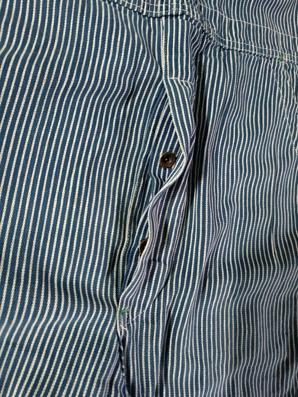 Other Vintage 1950s KEY Imperial Sanforized Hickory Overalls. Size US 34 / EU 50 - 6 Thumbnail