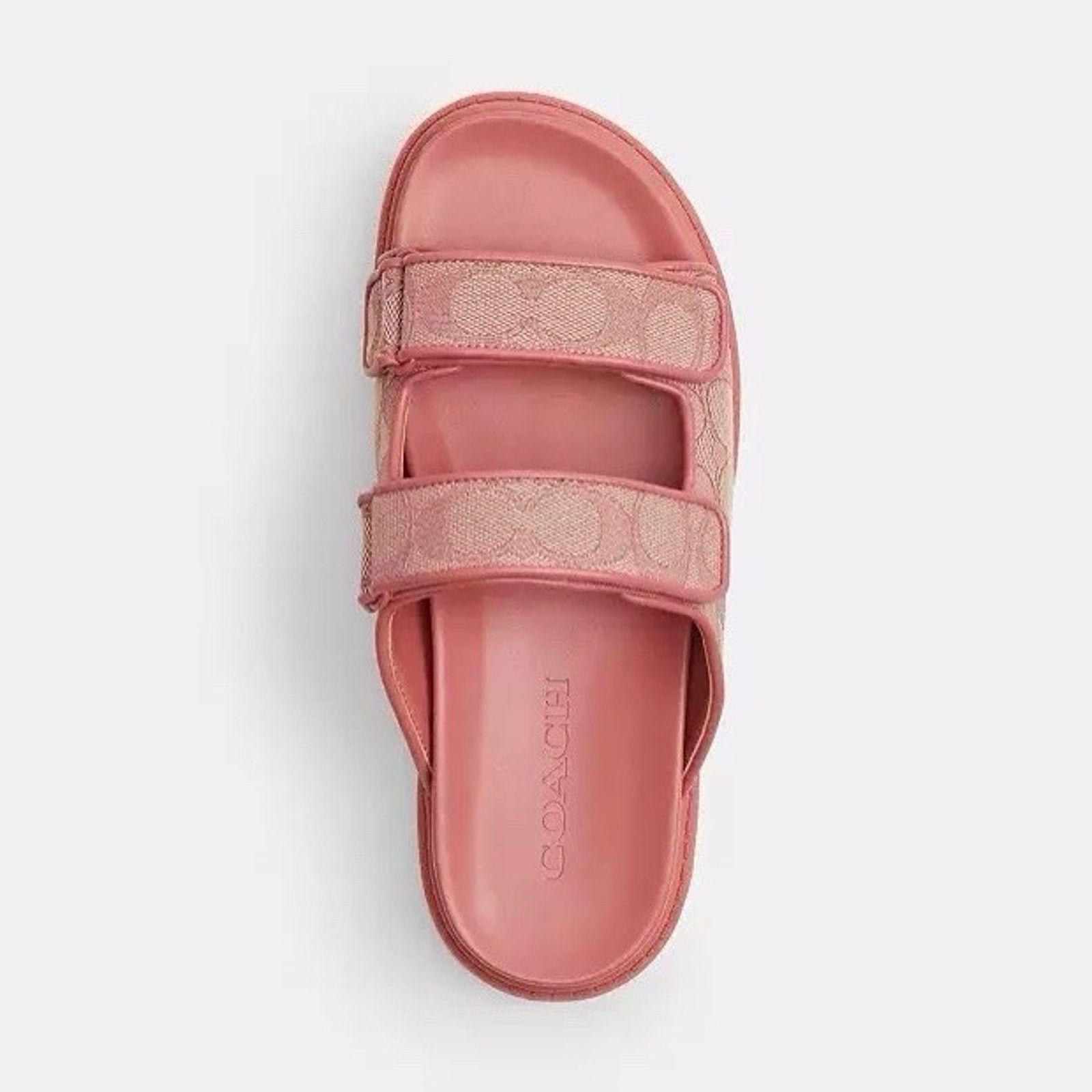 Coach NWT Coach Woman Two Band Sport Slide True Pink CBN29 us 7 Size US 7 / IT 37 - 7 Thumbnail
