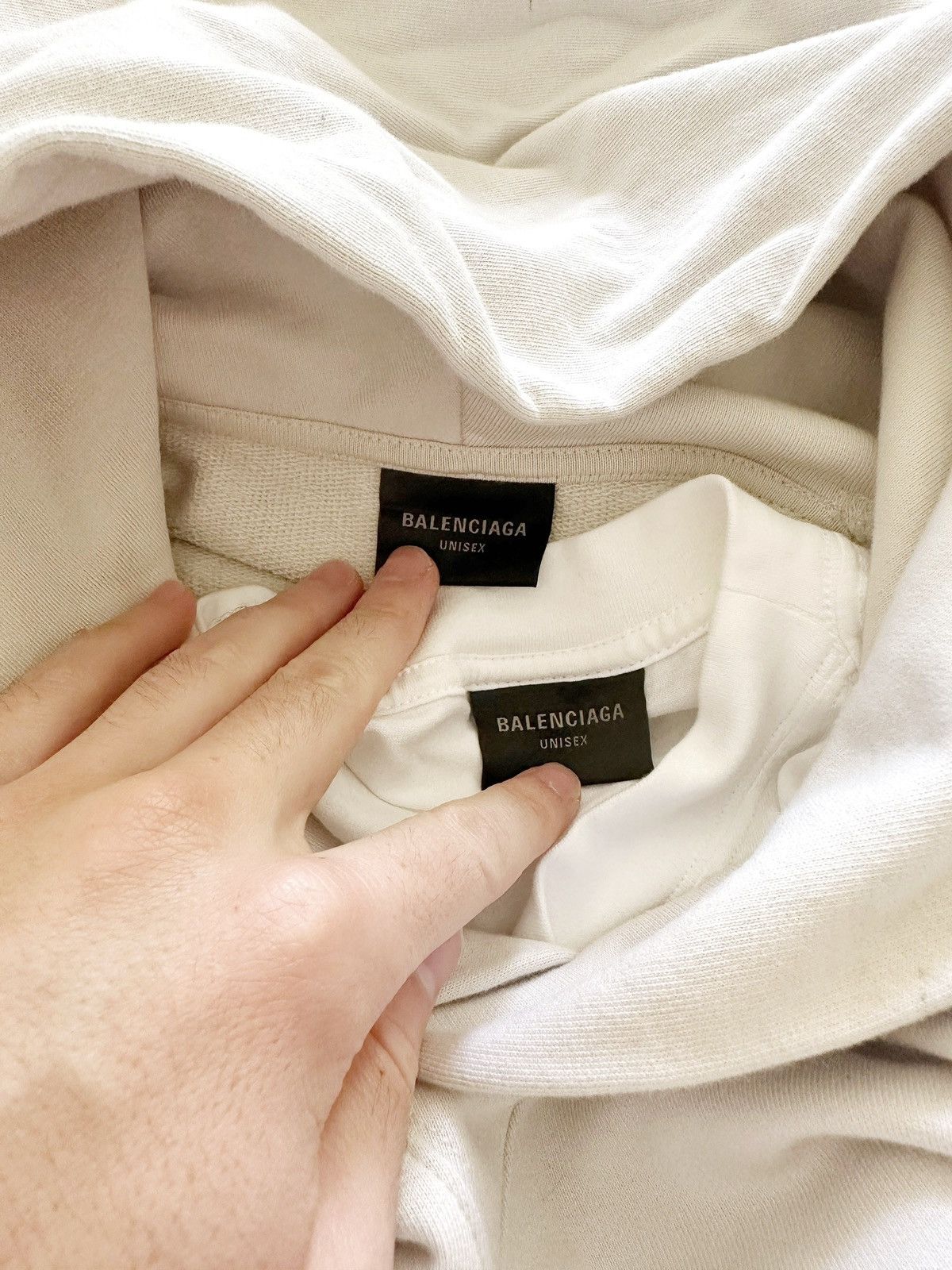 Balenciaga Sz4 2022 RARE Runway Two Layer XXXL Hoodie Size US XL / EU 56 / 4 - 12 Thumbnail