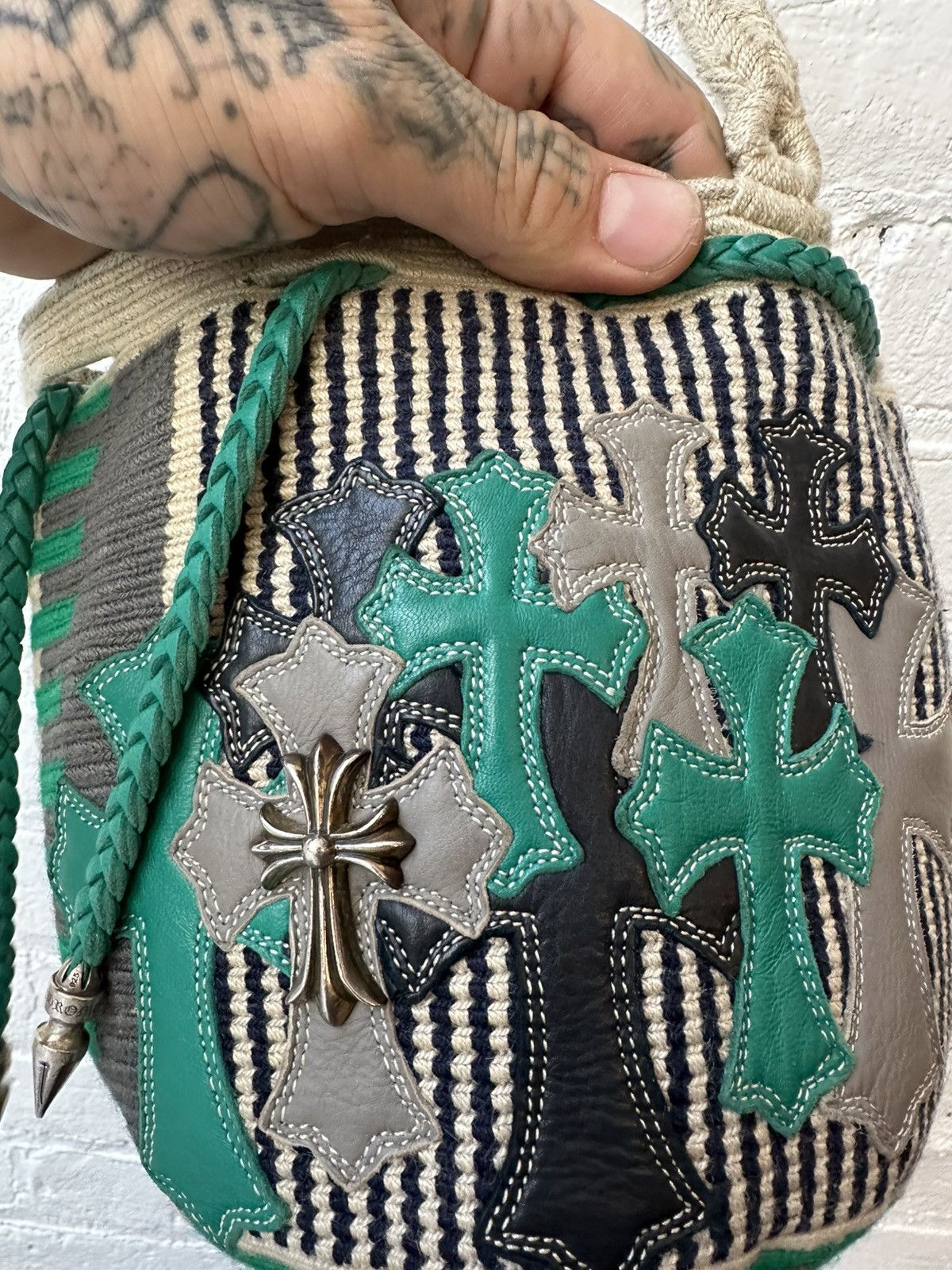 Chrome Hearts Chrome Hearts MiNi Guanabana Bag CROSS PATCH FLOOD Size ONE SIZE - 8 Thumbnail
