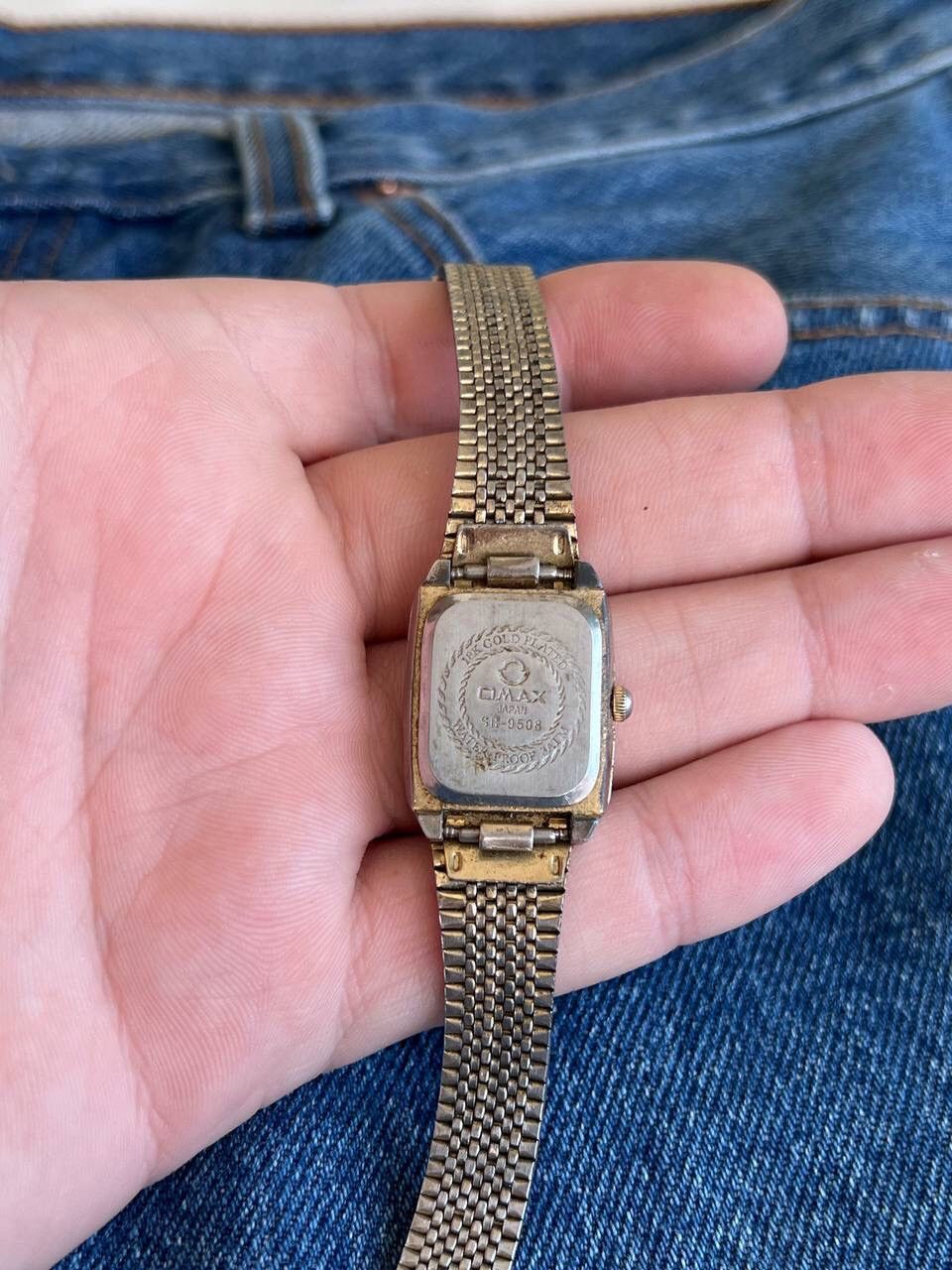 Japanese Brand × Vintage Vintage Japanese style Omax 90s Watch Futuristic Steel Size ONE SIZE - 4 Thumbnail