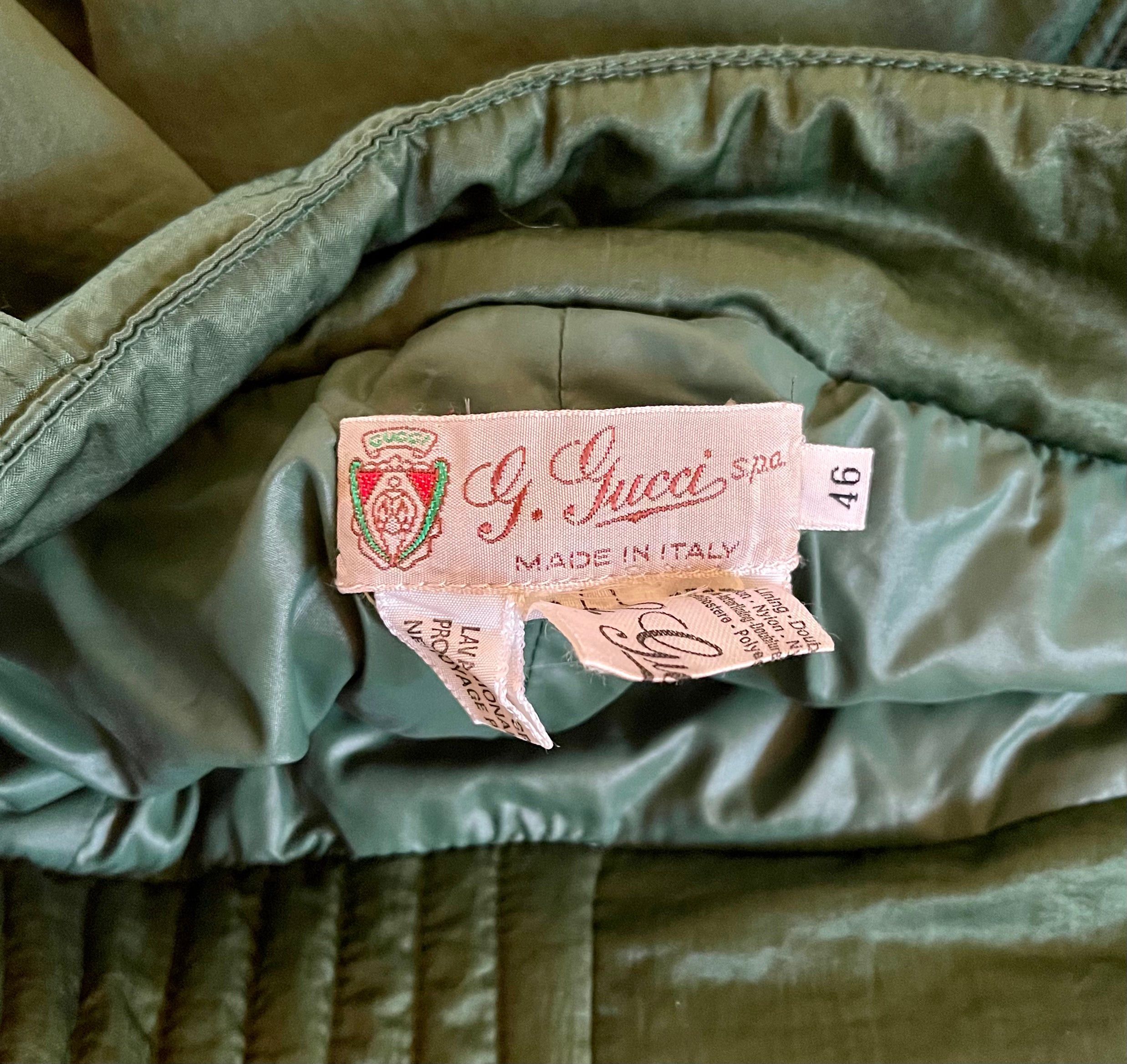 Gucci 1980’s Gucci Seafoam Green Snow Pants Size US 29 - 6 Thumbnail