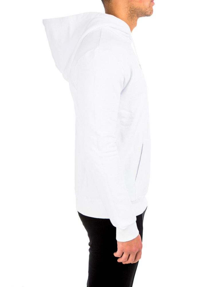 Saint Laurent Paris o1bcso1str1124 Rive Gauche Hoodie in White Size US XXL / EU 58 / 5 - 3 Thumbnail