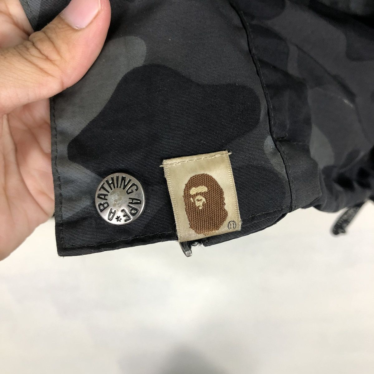 Bape HUNTING BIKER JACKET CAMOUFLAGE BATHING APE Size US S / EU 44-46 / 1 - 15 Thumbnail