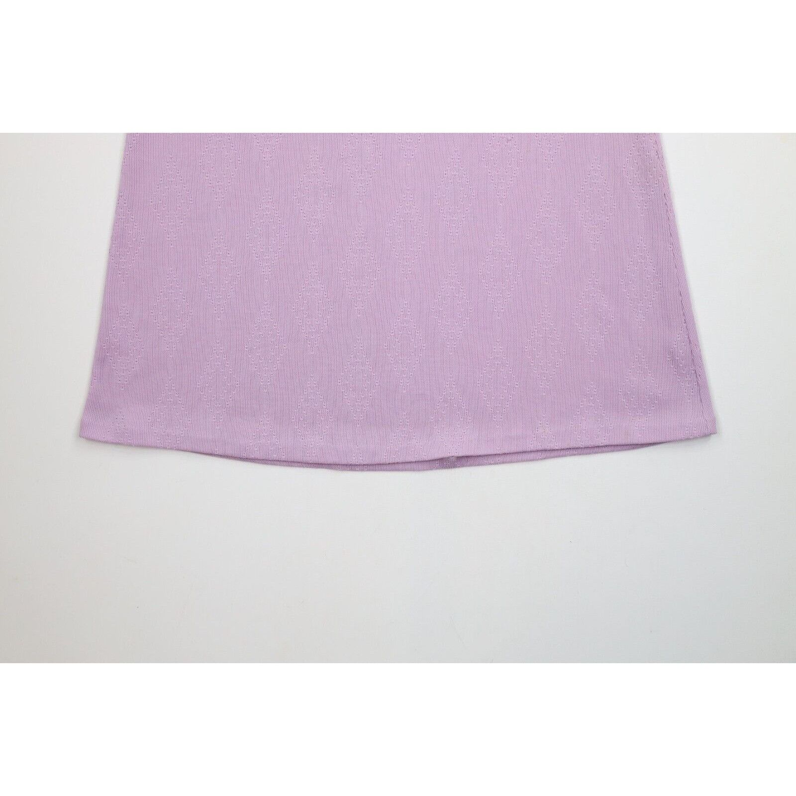 Vintage Vintage 60s 70s Streetwear Distressed Diamond Knit Skirt Size 38" / US 16 / IT 52 - 11 Thumbnail