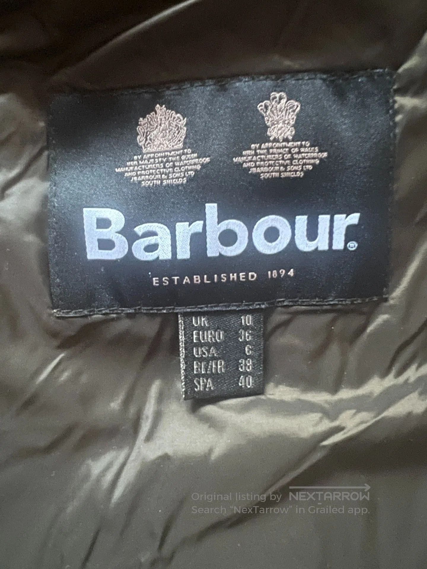 Barbour Barbour Cavalry Polarquilt Women's Jacket. Size S / US 4 / IT 40 - 5 Thumbnail