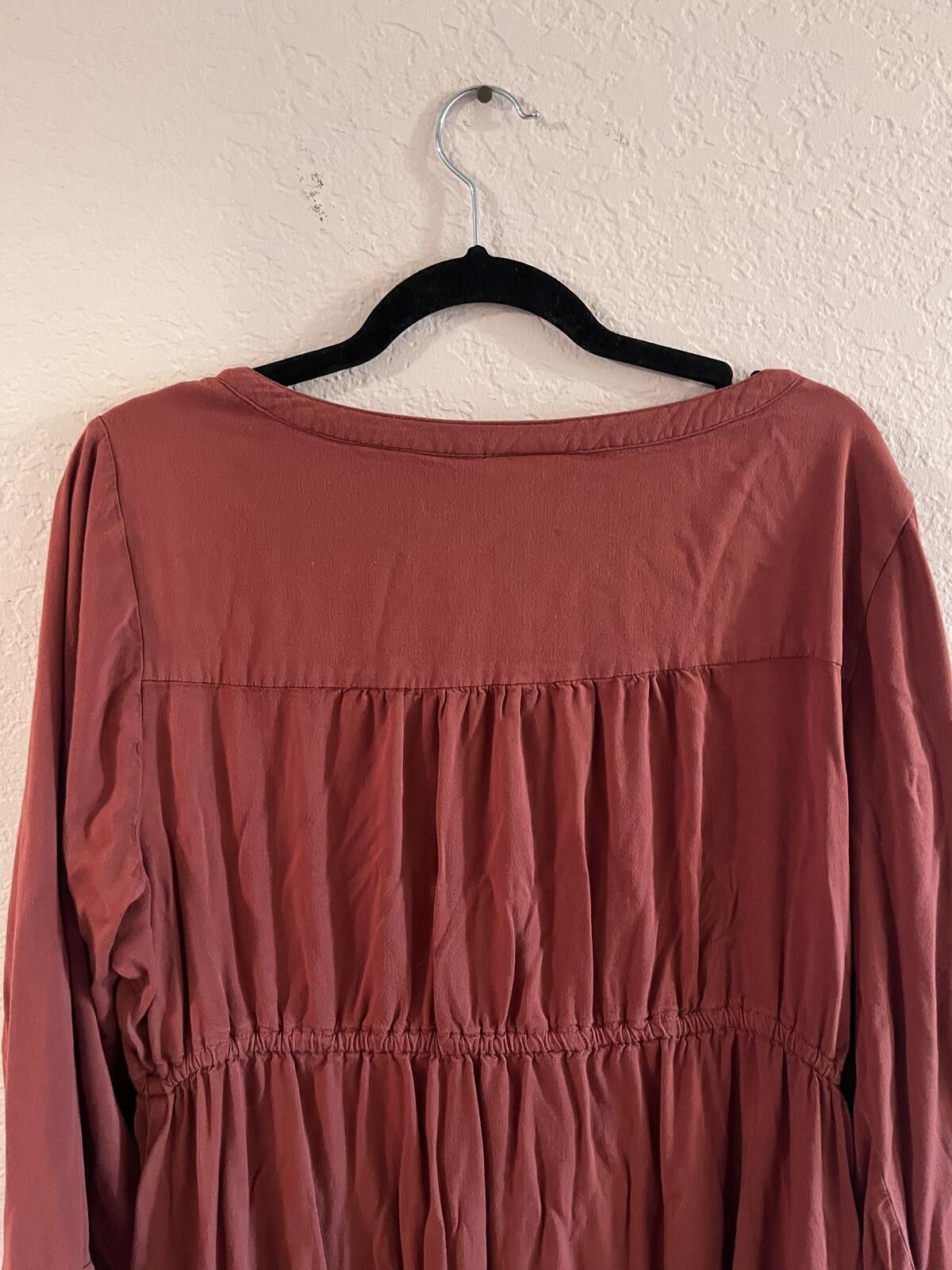 Other Torrid Rust Zip Front Drawstring Waist Dress Size XL / US 12-14 / IT 48-50 - 7 Thumbnail