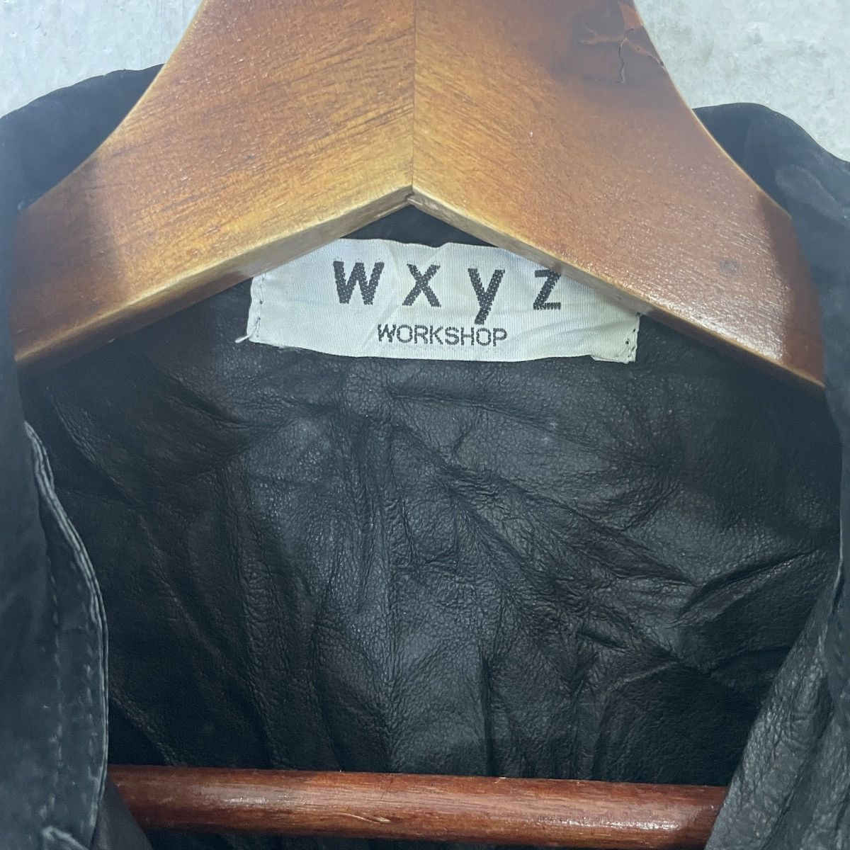 Yohji Yamamoto Vintage Wxyz Workshop By Yohji Yamamoto Leather Jacket Size S / US 4 / IT 40 - 5 Thumbnail