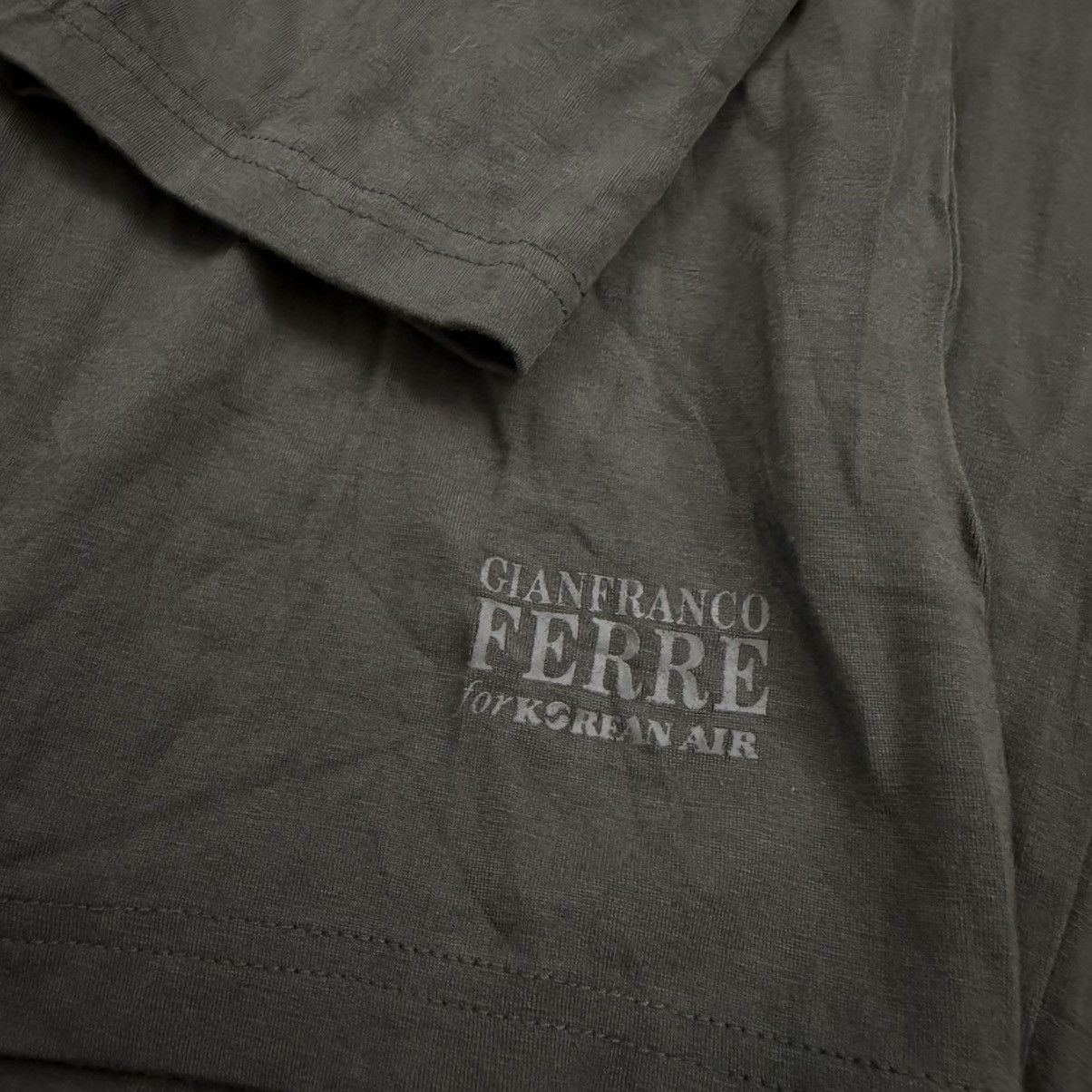 Gianfranco Ferre For Korean Air 1st Class Lounge Set Sz XXL