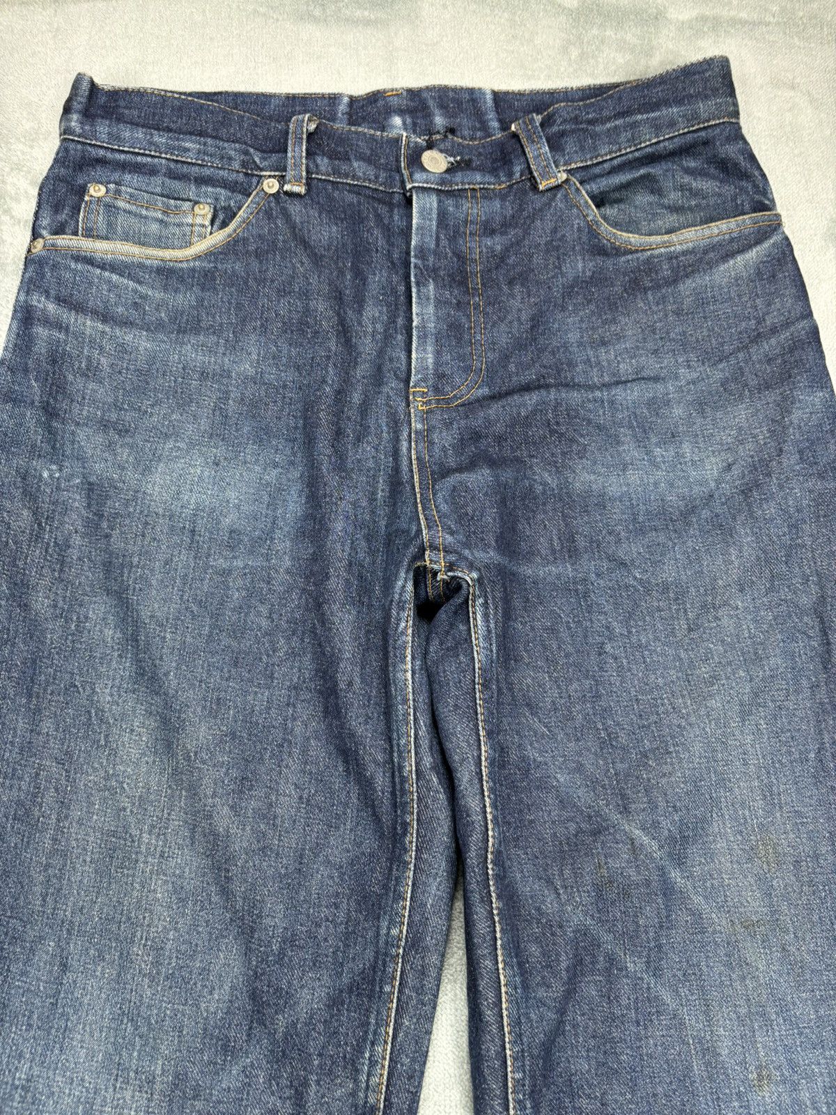 Helmut Lang Vintage 1999 Helmut Lang Classic Raw Denim. S008 Size US 31 - 3 Thumbnail