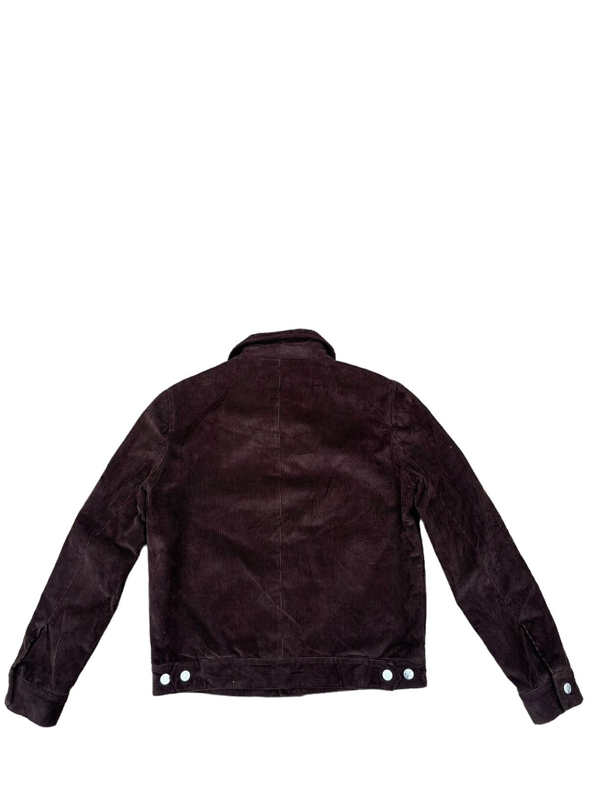 agnes b. Vintage 90s Agnes B. Homme Paris Lined Corduroy Jacket Size US M / EU 48-50 / 2 - 11 Thumbnail