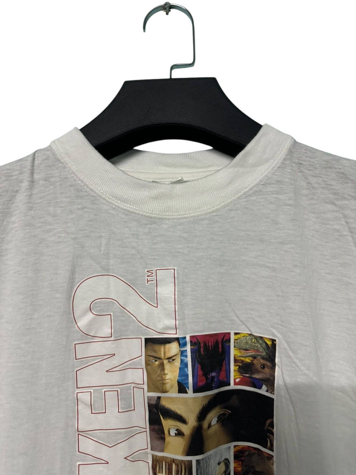 Japanese Brand 💥VINTAGE ARCADE GAMES TEKKEN 2 ALL CHARACTER NAMCO LIMITED Size US M / EU 48-50 / 2 - 4 Thumbnail